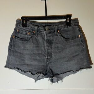 Levi's 501 Charcoal Jean Shorts